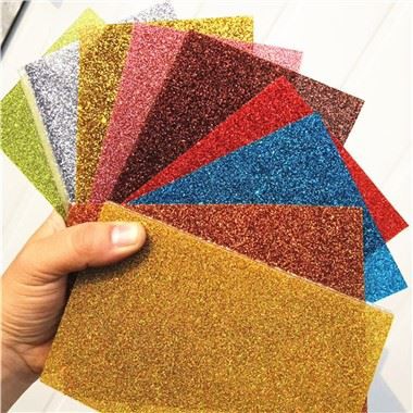 Láminas de plexiglás acrílico glitter